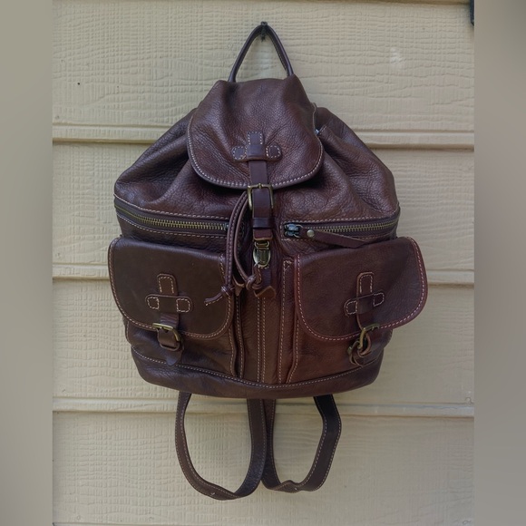 Sundance Tinley Italian Leather Backpack - Picture 7 of 16
